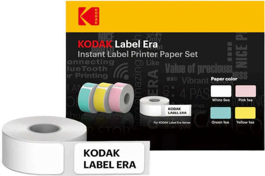 Kodak Αυτοκόλλητες Ετικέτες σε Ρολό για Εκτυπωτή Ετικετών 12τμχ
