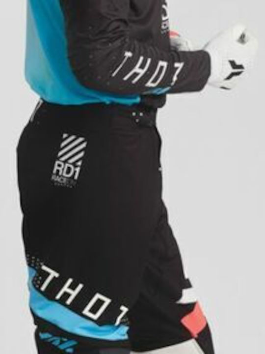Thor Блуза Synth Racewear Sportmode Черна Polyester