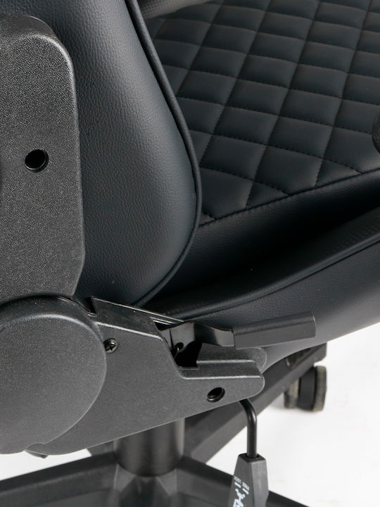 Gembird GC-03-BL Gaming Chair Artificial Leather with Adjustable Arms Black