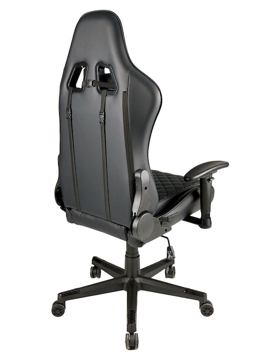 Gembird GC-03-BL Gaming Chair Artificial Leather with Adjustable Arms Black