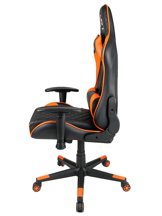 Gembird GC-03-BO Gaming Chair Artificial Leather with Adjustable Arms Black/Orange