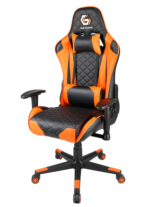 Gembird GC-03-BO Gaming Chair Artificial Leather with Adjustable Arms Black/Orange