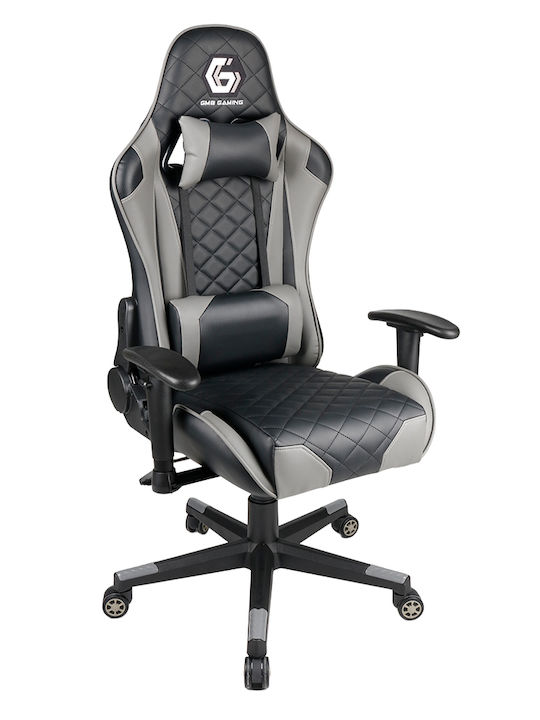 Gembird GC-03-BG Gaming Chair Artificial Leather with Adjustable Arms Black / Grey