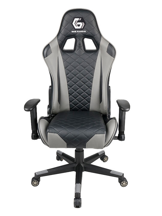 Gembird GC-03-BG Gaming Chair Artificial Leather with Adjustable Arms Black / Grey