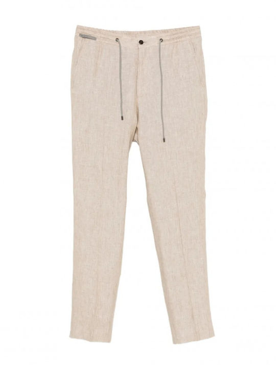 Beige Men's Trousers
