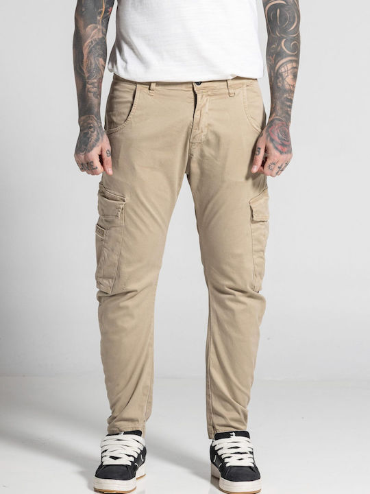 Cargo Trousers Beige