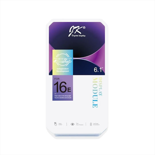 Οθόνη με Μηχανισμό Αφής και Πλαίσιο για iPhone 16e Nokia 6.1 (Μαύρο)