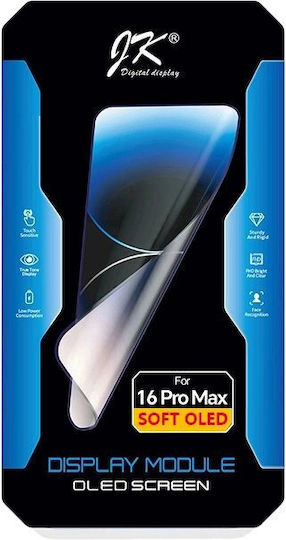 OLED Екран със Сензорен Механизъм за iPhone 16 Pro Max (Черен)