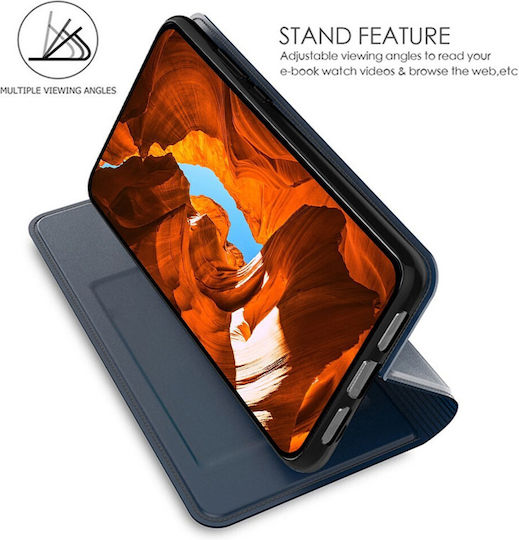 Handyhülle Nothing 3a Lite 5g Oem Flip Brieftasche Synthetisches Leder Pu Tpu Blau Wallet Stand