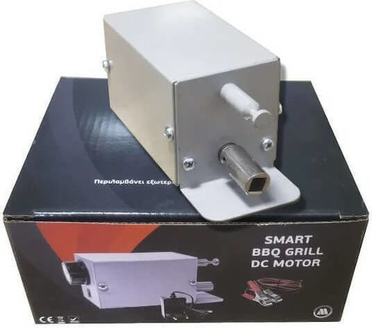 Smart Bbq Grill Dc Мотор Кокоречи Електрически Или С Батерии Регулируем Гнездо 8x8mm