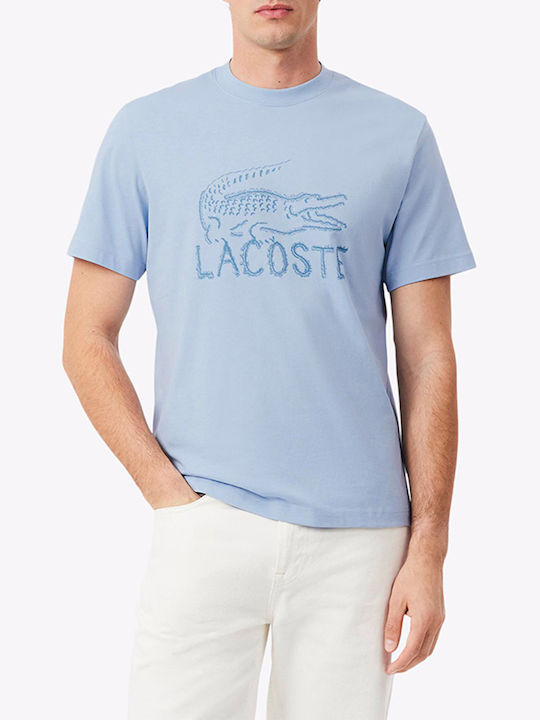 Lacoste Тениска Светлосин