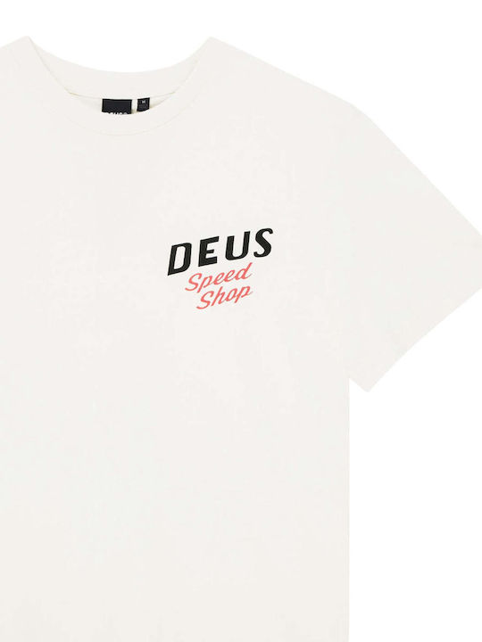 Herrenblusen Kurzarm T-Shirts in Ecru