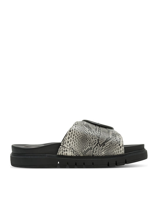 Leder Flache Damen Sandalen Flatforms