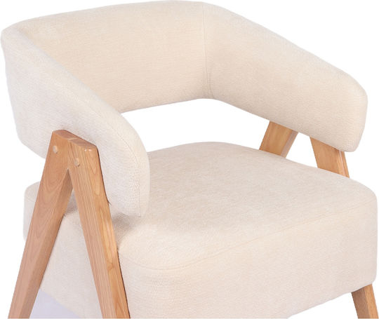 Barton Πολυθρόνα Μπεζ 67x66x74cm
