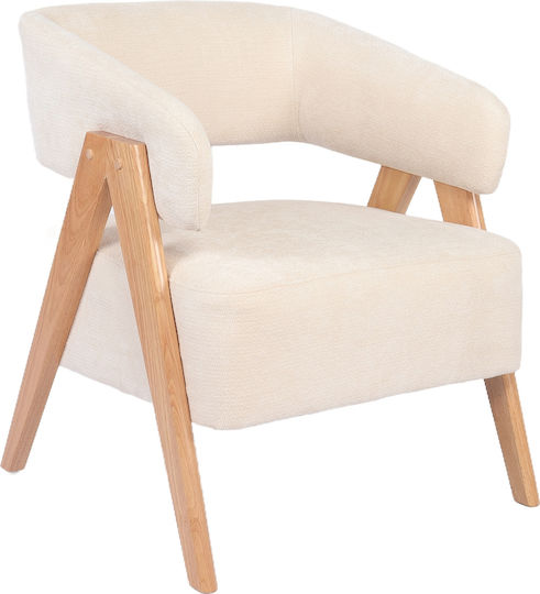 Barton Πολυθρόνα Μπεζ 67x66x74cm