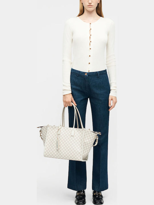 Women's White Shoulder Bag