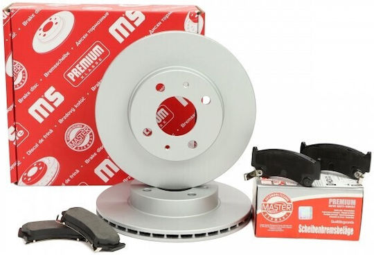 Set Discuri Plăcuțe Frână Partea Din Față Nissan Almera N15 402060m802