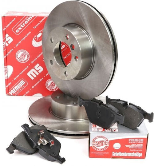 Set Discuri și Plăcuțe de Frână Față BMW 1 E81 1 E82 X3 E83 Bmw34116761243