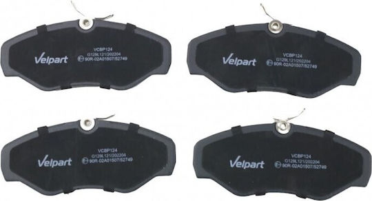 Renault Trafic 01 Front Brake Pad Set Without Sensor