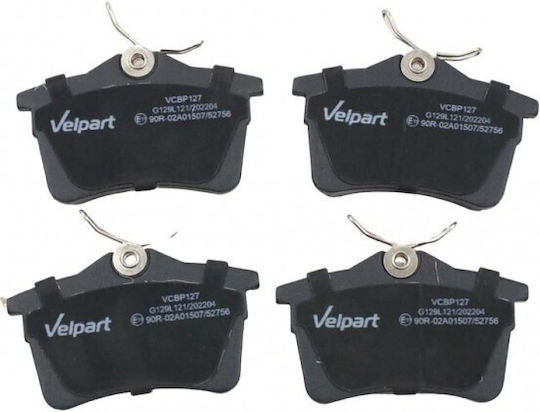 Car Brake Pads Citroen Berlingo 08 Back Without Sensor