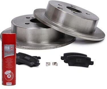 Set Plăcuțe De Frână Și Discuri De Frână Auto Partea Din Spate Toyota Corolla E12