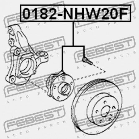 Punte Față Toyota Prius Nhw20 2003.08-2009.03 Eu 43510-47012
