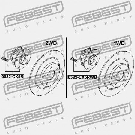 Punte Spate Mazda CX-5 KE 2011-2012 EU KD31-26-15XA