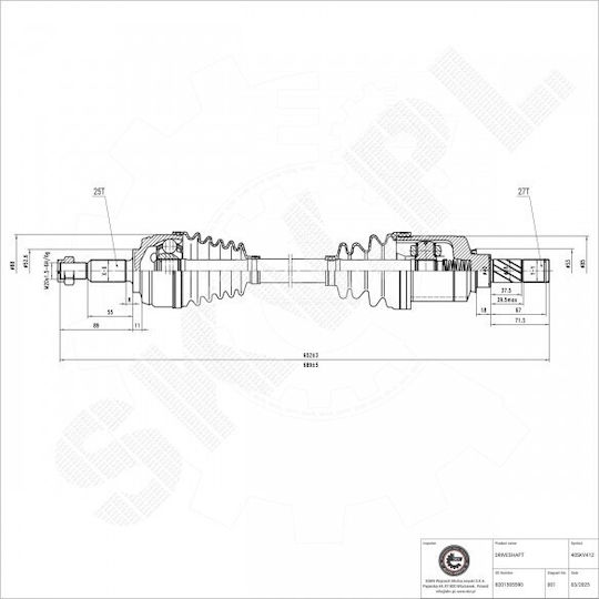 Halimaxónio Kínisis Dacia Duster Renault Duster Embros Aristero 8201505590