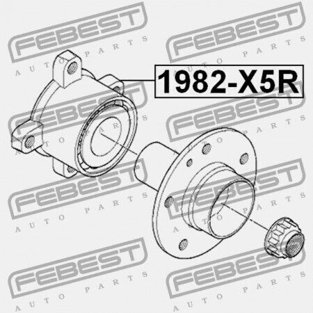 Febest Wheel Bearings for BMW X5 E53