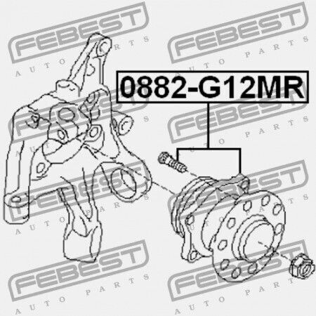 Febest Radlager Für Subaru Impreza