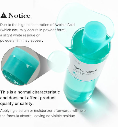 Medicube Azelaic Acid Niacinamide Clear Lotion Τόνωσης Προσώπου με Centella Asiatica, Ceramides & Νιασιναμίδη 250ml