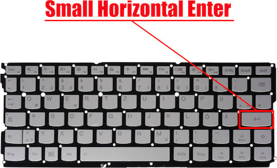 German Laptop Keyboard Lenovo Yoga 900s-12isk 80ml Yoga 900s-12c Ideapad Air 12 Yoga 4s 900s 5cb0k93868 De Without Frame Backlit Silver Cod.40494denofrblsil