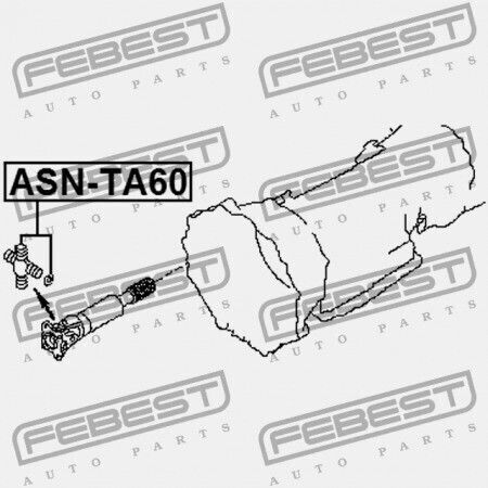 Σταυρός Άξονας Μετάδοσης Κίνησης Nissan Armada Ta60 2003.08 Us C7126-ze00a