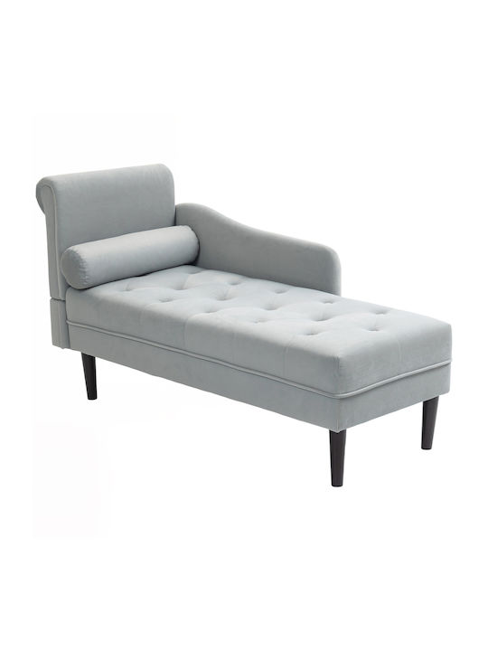 Șezlong Catifea Gri 146x61x82.5cm 83B-359V00GY