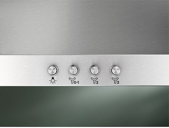 Electrolux Okap Απορροφητήρας Καμινάδα 59.8cm Inox