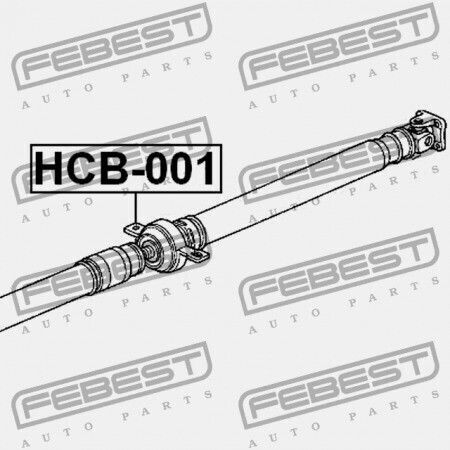 Support Transmission Shaft Honda CR-V RD5 2002-2006 EU 40100-S9A-E01