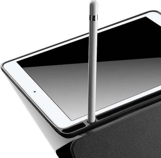 Tablet Case Dux Ducis Domo Series Horizontal Flip Magnetic TPU + PU Leatherette Triple Stand & Pen Holder iPad Pro 12.9 Inch 2017 Black