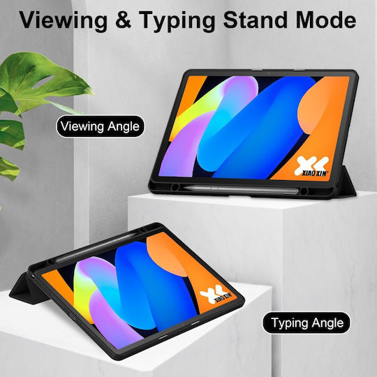 Case Lenovo Tab K11 Gen 2 Idea Tab Xiaoxin Pad 11 2025 Oem Flip Case Synthetic Pu Leather Black Stand