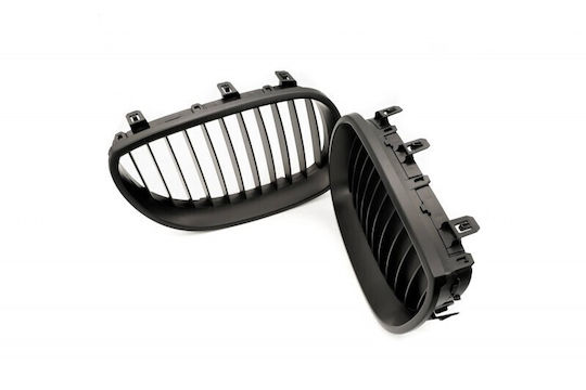 Kappe Für Motorabdeckung Monochrome Matte Schwarze Für BMW 5 E60 51712155447