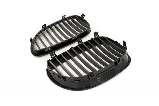 Kappe Für Motorabdeckung Monochrome Matte Schwarze Für BMW 5 E60 51712155447