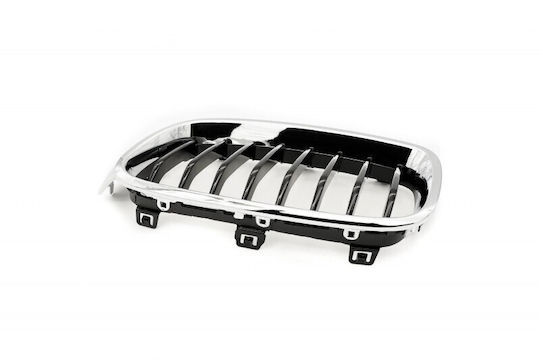 Kappe Für Motorabdeckung Monoliner Schwarz Chrom Für BMW 3 F30 51137255411