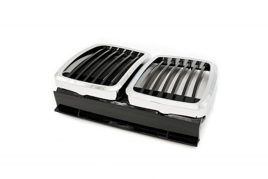 Engine Cover Mask Single Strip Black Chrome for BMW 3 E30