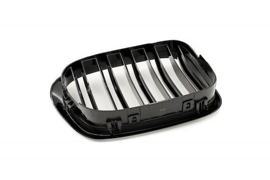 Kappe Für Motorabdeckung Doppelspur Schwarz Glänzend Für BMW 5 E39 51132497261