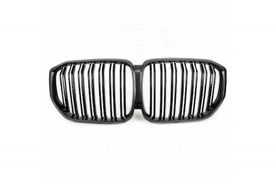 Μάσκα Ψυγείου Bmw X5 G05 Σετ Αριστερή Ή Δεξιά Διπλή Λωρίδα Ανθρακί 51138096590