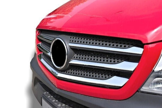 Mercedes-Benz Sprinter W906 2013-2018 Glossy Grille Inserts