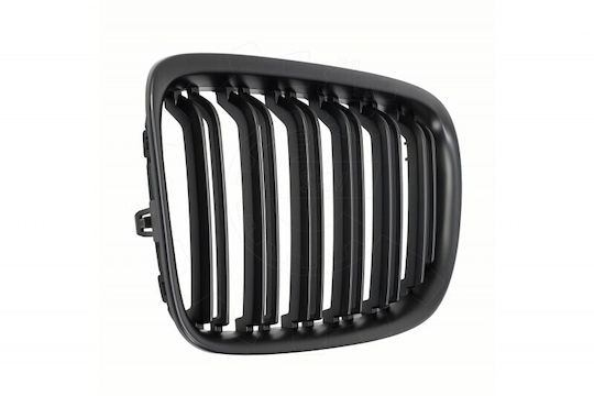 Mască Radiator Set Complet Stânga Sau Dreapta Bandă Simplă Negru Mat BMW X1 E84 51117347669