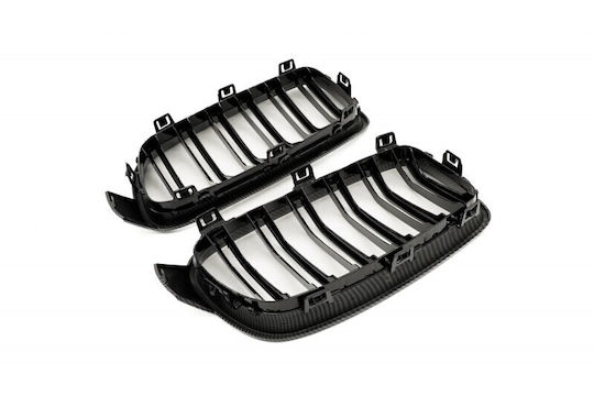 Capot Motor Dublă Bandă Din Fibră De Carbon BMW 3 F30 51137255411