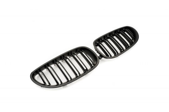 Double Black Matte Engine Cover for BMW 5 E60