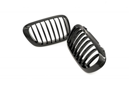 Pseudocapac Motor Cu O Singură Dungă Negru Lucios BMW 3 E46 Coupe 51138208683