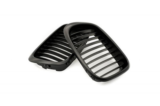 Kappe Für Motorabdeckung Monostripes Schwarz Matt Für BMW 5 E39 51132497261